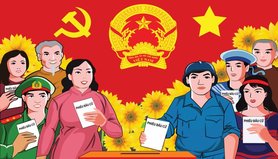 Quy trình bầu cử đại biểu Quốc hội và đại biểu Hội đồng nhân dân các cấp nhiệm kỳ 2026-2031 bao gồm 6 bước.